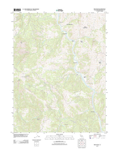 Iron Peak, CA (2012, 24000-Scale) Preview 1