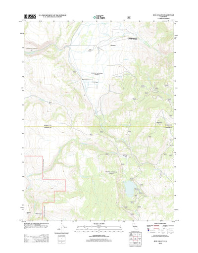 Jess Valley, CA (2012, 24000-Scale) Preview 1