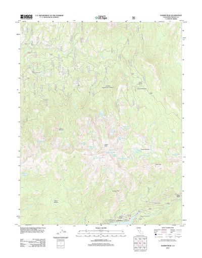 Kaiser Peak, CA (2012, 24000-Scale) Preview 1