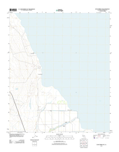 Kane Spring NE, CA (2012, 24000-Scale) Preview 1