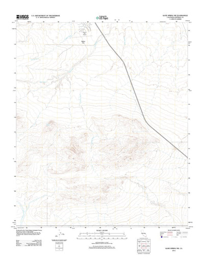 Kane Spring NW, CA (2012, 24000-Scale) Preview 1