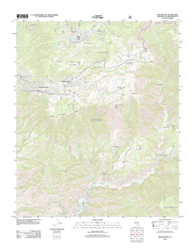 Keller Peak, CA (2012, 24000-Scale) Preview 1