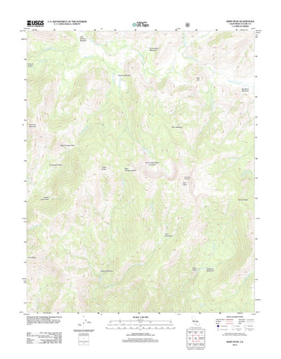 Kern Peak, CA (2012, 24000-Scale) Preview 1