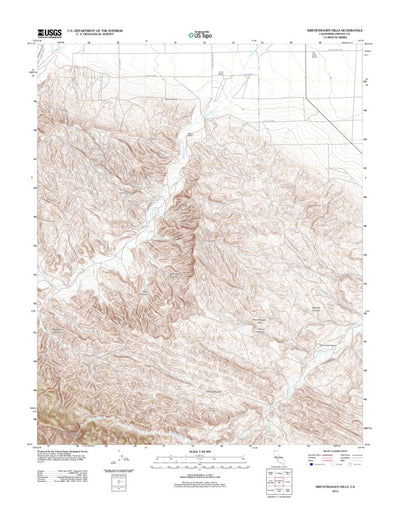 Kreyenhagen Hills, CA (2012, 24000-Scale) Preview 1