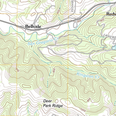 La Honda, CA (2012, 24000-Scale) Preview 2