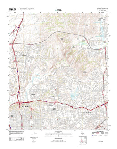 La Mesa, CA (2012, 24000-Scale) Preview 1