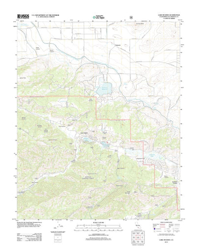 Lake Hughes, CA (2012, 24000-Scale) Preview 1