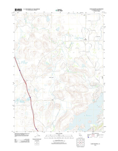 Lake Shastina, CA (2012, 24000-Scale) Preview 1
