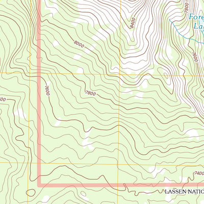Lassen Peak, CA (2012, 24000-Scale) Preview 2