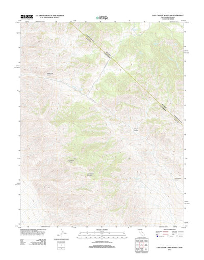 Last Chance Mountain, CA-NV (2012, 24000-Scale) Preview 1