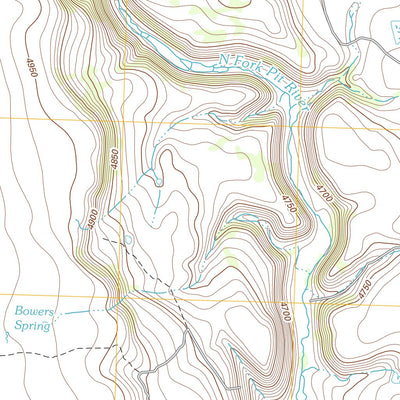 Lauer Reservoir, CA (2012, 24000-Scale) Preview 3