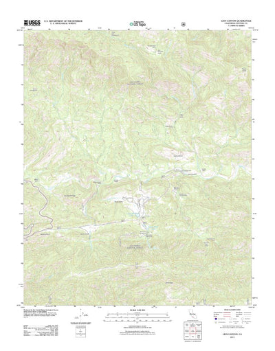 Lion Canyon, CA (2012, 24000-Scale) Preview 1