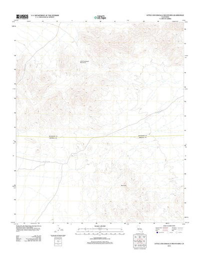 Little Chuckwalla Mountains, CA (2012, 24000-Scale) Preview 1