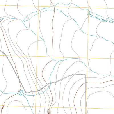 Little Juniper Reservoir, CA (2012, 24000-Scale) Preview 2