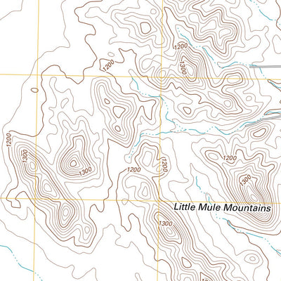 Little Mule Mountains, CA (2012, 24000-Scale) Preview 3