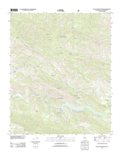 Little Pine Mountain, CA (2012, 24000-Scale) Preview 1
