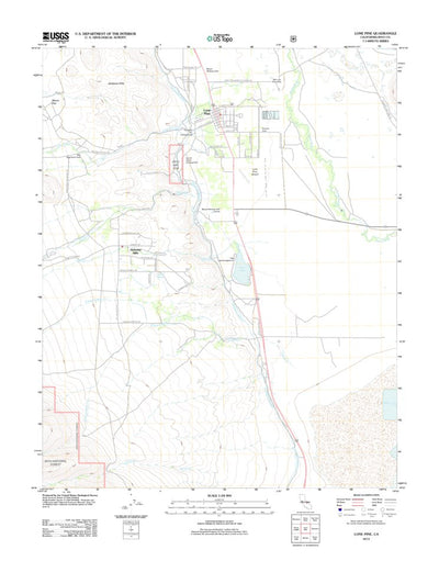 Lone Pine, CA (2012, 24000-Scale) Preview 1