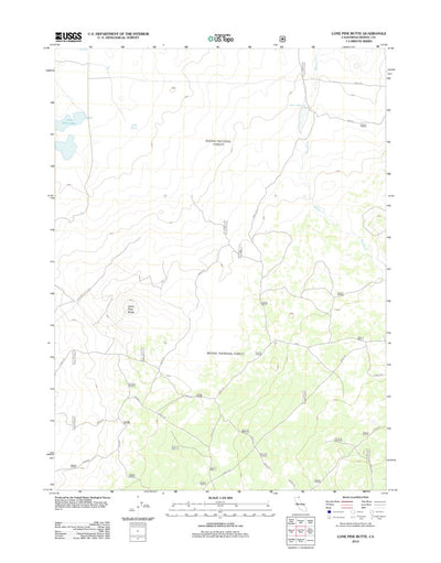 Lone Pine Butte, CA (2012, 24000-Scale) Preview 1