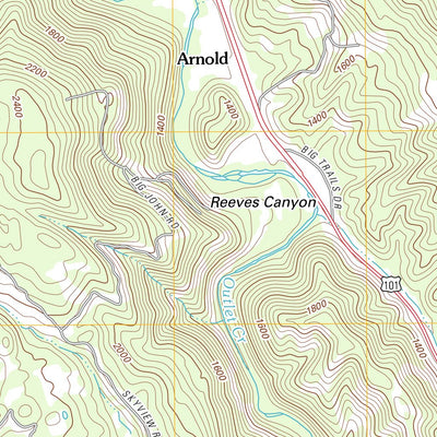Longvale, CA (2012, 24000-Scale) Preview 3