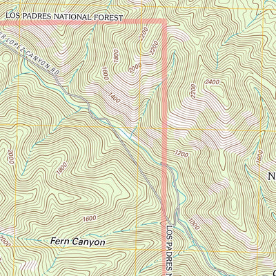 Lopez Mountain, CA (2012, 24000-Scale) Preview 3