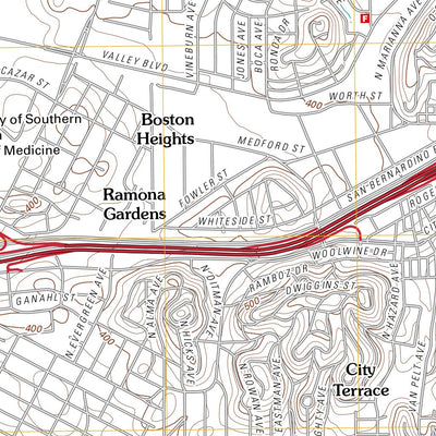 Los Angeles, CA (2012, 24000-Scale) Preview 2