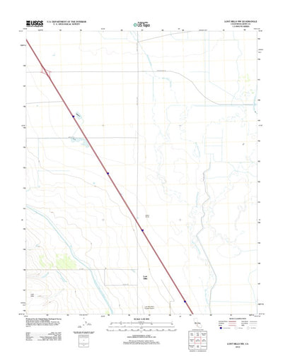 Lost Hills NW, CA (2012, 24000-Scale) Preview 1