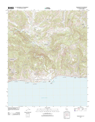 Malibu Beach, CA (2012, 24000-Scale) Preview 1