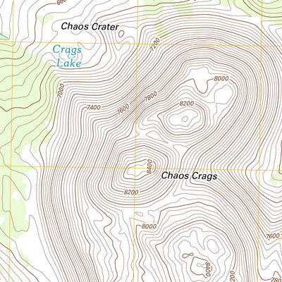 Manzanita Lake, CA (2012, 24000-Scale) Preview 3