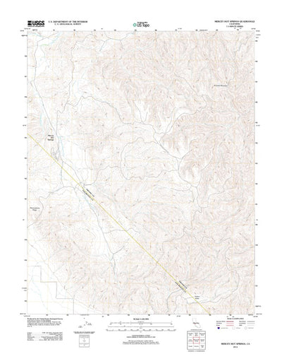 Mercey Hot Springs, CA (2012, 24000-Scale) Preview 1