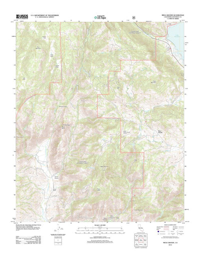 Mesa Grande, CA (2012, 24000-Scale) Preview 1