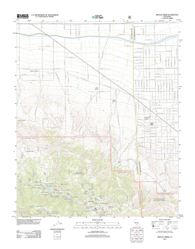 Mescal Creek, CA (2012, 24000-Scale) Preview 1