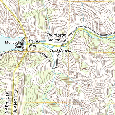 Monticello Dam, CA (2012, 24000-Scale) Preview 3