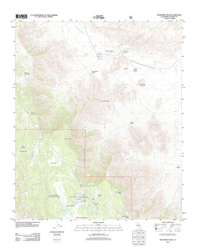 Monument Peak, CA (2012, 24000-Scale) Preview 1