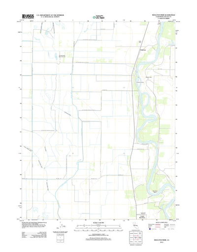 Moulton Weir, CA (2012, 24000-Scale) Preview 1