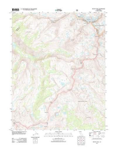 Mount Lyell, CA (2012, 24000-Scale) Preview 1