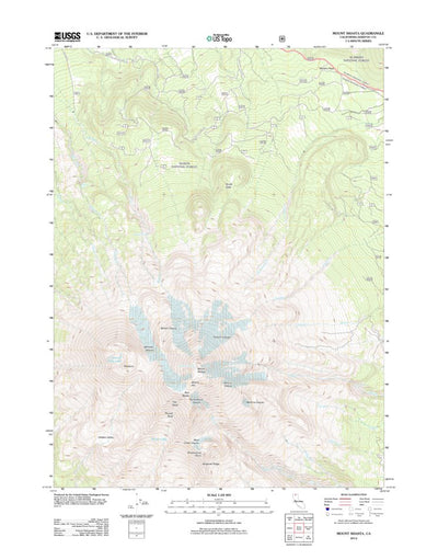 Mount Shasta, CA (2012, 24000-Scale) Preview 1