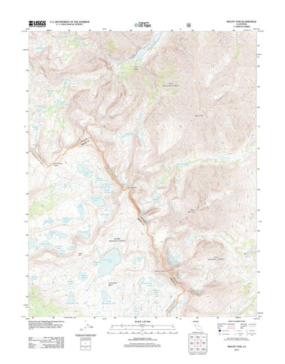 Mount Tom, CA (2012, 24000-Scale) Preview 1