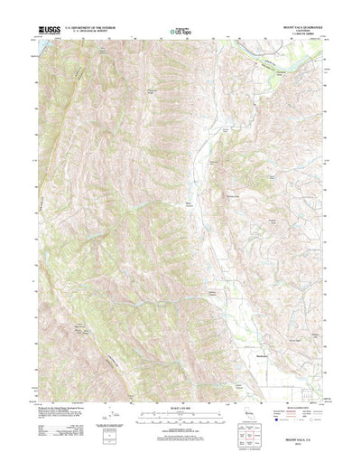 Mount Vaca, CA (2012, 24000-Scale) Preview 1