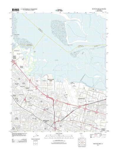Mountain View, CA (2012, 24000-Scale) Preview 1