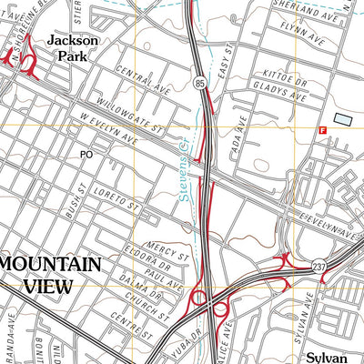 Mountain View, CA (2012, 24000-Scale) Preview 3