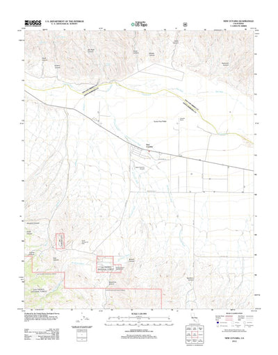 New Cuyama, CA (2012, 24000-Scale) Preview 1