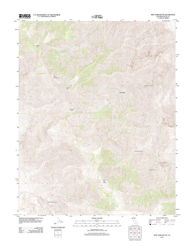New York Butte, CA (2012, 24000-Scale) Preview 1