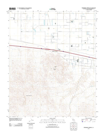Newberry Springs, CA (2012, 24000-Scale) Preview 1
