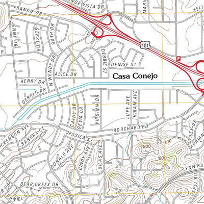 Newbury Park, CA (2012, 24000-Scale) Preview 2