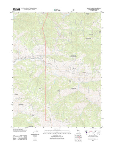 Newhouse Ridge, CA (2012, 24000-Scale) Preview 1