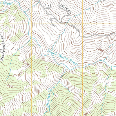 Newhouse Ridge, CA (2012, 24000-Scale) Preview 2