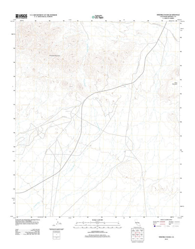 Ninemile Wash, CA (2012, 24000-Scale) Preview 1