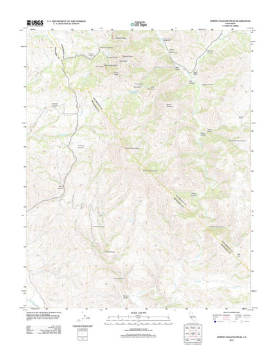 North Chalone Peak, CA (2012, 24000-Scale) Preview 1