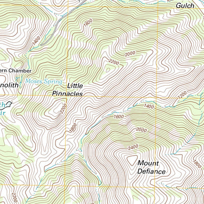 North Chalone Peak, CA (2012, 24000-Scale) Preview 3