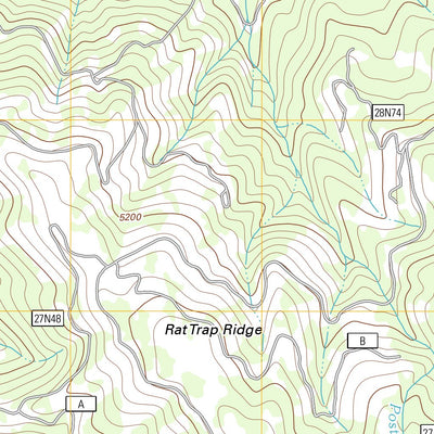 North Yolla Bolly Mountains, CA (2012, 24000-Scale) Preview 3